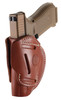 1791 Gunleather 3WH5CBRA 3Way  IWBOWB Size 05 Classic Brown Leather Belt Loop Compatible w Glock 17 Compatible w Springfield XD Compatible w SW MP Compatible w HK VP9 Ambidextrous Hand UPC: 816161021231