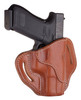 1791 Gunleather BH23CBRR BH2.3  OWB Size 2.3 Classic Brown Leather Belt Slide Compatible wGlock 17Sig P226HK VP9 Right Hand UPC: 816161021644