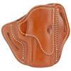 1791 Gunleather BH24SCBRR BH2.4S  OWB 2.4 Classic Brown Leather Belt Slide Fits FN 509Springfield XDMHK VP9SK UPC: 816161022580