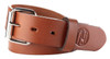 1791 Gunleather BLT014650CBRA 01  Gun Belt Classic Brown Leather 4650 1.50 Wide Buckle Closure UPC: 816161023433