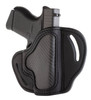 1791 Gunleather CFBHCSBLR BHC  OWB Size C Stealth Black Leather Belt Slide Compatible wGlock 43Sig P365Walther PPK Right Hand UPC: 816161023655