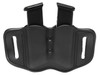 1791 Gunleather MAGF22SBLA MAGF Double Mag Holster Stealth Black Leather Belt Slide Compatible w Double Stack Ambidextrous UPC: 816161024850