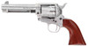 Taylors  Company 550928 1873 Cattleman 357 Mag Caliber with 4.75 Barrel 6rd Capacity Cylinder Overall White Floral Engraved Finish Steel  Walnut Grip UPC: 839665000274