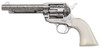Taylors  Company 200060 1873 Cattle Brand 357 Mag Caliber with 5.50  Barrel 6rd Capacity Cylinder Overall NickelPlated Engraved Finish Steel  Ivory Synthetic Grip UPC: 839665000311
