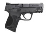 Smith  Wesson 12482 MP M2.0 SubCompact Frame 9mm Luger 121 3.60 Black Armornite Stainless Steel Barrel  Serrated Slide Matte Black Polymer Frame wPicatinny Rail UPC: 022188878387