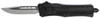 CobraTec Knives SBCTK1SDNS CTK1  Small 2.75 OTF Drop Point Plain D2 Steel BladeBlack Aluminum Handle Features Glass Breaker Includes Pocket Clip UPC: 099654021813