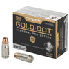 Speer Gold Dot High Velocity Centerfire Ammunition, 357 SIG, Hollow Point, 125 Grain - 20 Cartridge Box ( 20 / 1 )