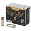 Speer Gold Dot Subsonic Centerfire Ammunition, 40 Smith & Wesson, Hollow Point, 180 Grain - 20 Cartridge Box ( 20 / 1 )