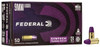 Federal Syntech Standard Velocity Centerfire Ammunition, 9mm Luger, Total Syntech Jacket Flat Nose, 124 Grain - 50 Cartridge Box ( 50 / 1 )