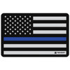 TekMat TEKR17POLICE Police Support Cleaning Mat Blue Line Flag 11 x 17 UPC: 612409970930