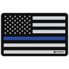 TekMat TEKR17POLICE Police Support Cleaning Mat Blue Line Flag 11 x 17 UPC: 612409970930
