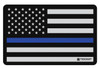 TekMat TEKR17POLICE Police Support Cleaning Mat Blue Line Flag 11 x 17 UPC: 612409970930