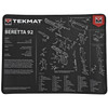 TEKMAT ULTRA PSTL MAT BERETTA 92 BLK UPC: 612409971265