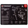 TEKMAT ULTRA PSTL MAT S&W M&P BLK UPC: 612409971326