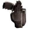 Uncle Mikes 21106 GunMate Hip Holster Size 06 Black TriLaminate Belt ClipBelt Loop Fits Med Frame Pistol Fits 4 Barrel Belt 2 Wide Ambidextrous UPC: 638003211064