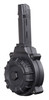 ProMag DRMA19 Standard  50rd Drum 40 SW Compatible wGlock 2223 Black DuPont Zytel Polymer UPC: 708279014529
