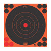 ProShot 8BORNG6PK SplatterShot  BlackOrange SelfAdhesive Paper Impact Enhancement Bullseye 6 Pack Includes Pasters UPC: 709779901296