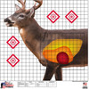 ProShot WDSI5PK Whitetail SightIn Deer Heavy Paper Hanging Universal 25 x 25 MultiColor 5 Pack UPC: 709779905553