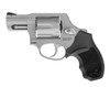Taurus 2856029CH 856  38 Special P Caliber with 2 Barrel 6rd Capacity Cylinder Overall Matte Finish Stainless Steel Concealed Hammer Frame  Finger Grooved Black Rubber Grip UPC: 725327617495