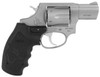 Taurus 2856029VL 856  38 Special P Caliber with 2 Barrel 6rd Capacity Cylinder Overall Matte Finish Stainless Steel  Finger Grooved Black Rubber Grip Includes Viridian Laser UPC: 725327932048