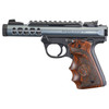 RUGER MRK IV LITE 22LR 4.4" GRY WD UPC: 736676439218