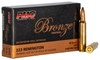 PMC BRNZ 223REM 55GR SP 20/800 UPC: 741569040167