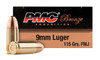 PMC BRNZ 9MM 115GR FMJ 6 BX BP UPC: 741569070355