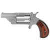 North American Arms 22MR Ranger II  22 WMR Caliber with 1.63 Barrel 5rd Capacity Cylinder Overall Stainless Steel Finish  Rosewood Birdshead Grip UPC: 744253003264