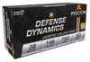 Fiocchi Defense Dynamics Subsonic Centerfire Ammunition, 38 Special, Jacketed Hollow Point, 148 Grain - 50 Cartridge Box ( 50 / 1 )
