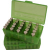 AMMO BOX 50RD FLIP TOP 38-357 CLR GRN UPC: 026057107165