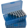 P50 XLG HNDGN AMMO BOX 50RD - CLR BLUE UPC: 026057108247