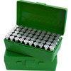 MTM CaseGard P504510 CaseGard P50 MultiCaliber Handgun Green Polypropylene 50rd UPC: 026057109107