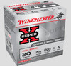 Winchester Super-X 20 Gauge Shotshell Ammunition, 2 3/4 Inch, 1220 FPS, 1 Ounce, #5 Shot - 25 Cartridge Box ( 25 / 1 )
