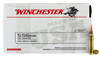 Winchester USA White Box Hyper Velocity Centerfire Ammunition, 5.56 x 45mm NATO, Full Metal Jacket, 55 Grain - 150 Cartridge Box ( 150 / 1 )