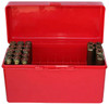 MTM CaseGard RM6030 FlipTop  308 Win 220 Swift 243 Win Red Polypropylene 50rd UPC: 026057214306