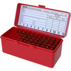 MTM CaseGard RM6030 FlipTop  308 Win 220 Swift 243 Win Red Polypropylene 50rd UPC: 026057214306