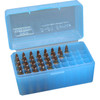 50 SER SML RIFLE AMMO BOX 50RD - CLR BLU UPC: 026057218243