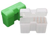 MTM CaseGard RF22SM10 Ammo Box FlipTop 338 Cal Green Polypropylene 22rd UPC: 026057224107