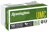 Remington UMC Subsonic Centerfire Ammunition, 40 Smith & Wesson, Jacketed Hollow Point, 180 Grain - 100 Cartridge Box ( 100 / 1 )