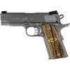 Kimber Mfg.,inc 3200195 Stainless Pro Raptor II 45ACP 8+1 4" Stainless Steel Slide Satin Silver Zebrawood w/ Scale Pattern and Kimber Logo Grip                                                         