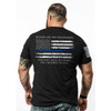 THIN BLUE LINE-TSHIRT BLACK SMALL UPC: 190741099118