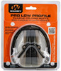 Walkers GWPFPM1FDE Pro Low Profile Folding Passive Muff 22 dB Over the Head Flat Dark EarthBlack Polymer UPC: 888151024263