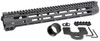 MIDWEST INDUSTRIES INC MISLH14 Slimline AR15 6061 Aluminum Black Hard Coat Anodized 14 UPC: 812102031031