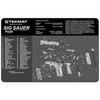 TekMat TEKR17SIGP229 Sig Sauer P229 Cleaning Mat Sig P229 Parts Diagram 11 x 17 UPC: 612409971050