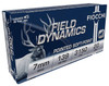 Fiocchi Field Dynamics Hyper Velocity Centerfire Ammunition, 7mm Rem Mag, Pointed Soft Point, 139 Grain - 20 Cartridge Box ( 20 / 1 )