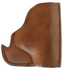 Bulldog MLTIP Inside The Pocket  Tan Leather Fits Micro Pistols 2225380 Fits Ruger LCPWalther PPK Ambidextrous UPC: 672352007473
