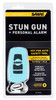 Sabre S1013TQ 3In1 Stun Gun Safety Tool Teal Polymer 1.15 uC Pain Rating Features Built in Flashlight UPC: 023063808444