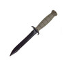Glock KDO39179 Field  7 Fixed Clip Point PlainSaw Black High Carbon Steel BladeFDE Textured Trimond Polymer Handle Clamshell Packaging UPC: 764503007118
