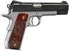 Kimber Mfg, Inc 3000233 Camp Guard  10mm Auto 8+1 5" Stainless Match Grade Barrel, Matte Black Serrated Stainless Steel Slide, Satin Silver Stainless Steel Frame w/Beavertail, Rosewood Grip           