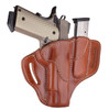 1791 Gunleather BH1M1CBRR BH1M1 Combo OWB 01 Classic Brown Leather Belt Slide Fits 45 1911 UPC: 816161022276
